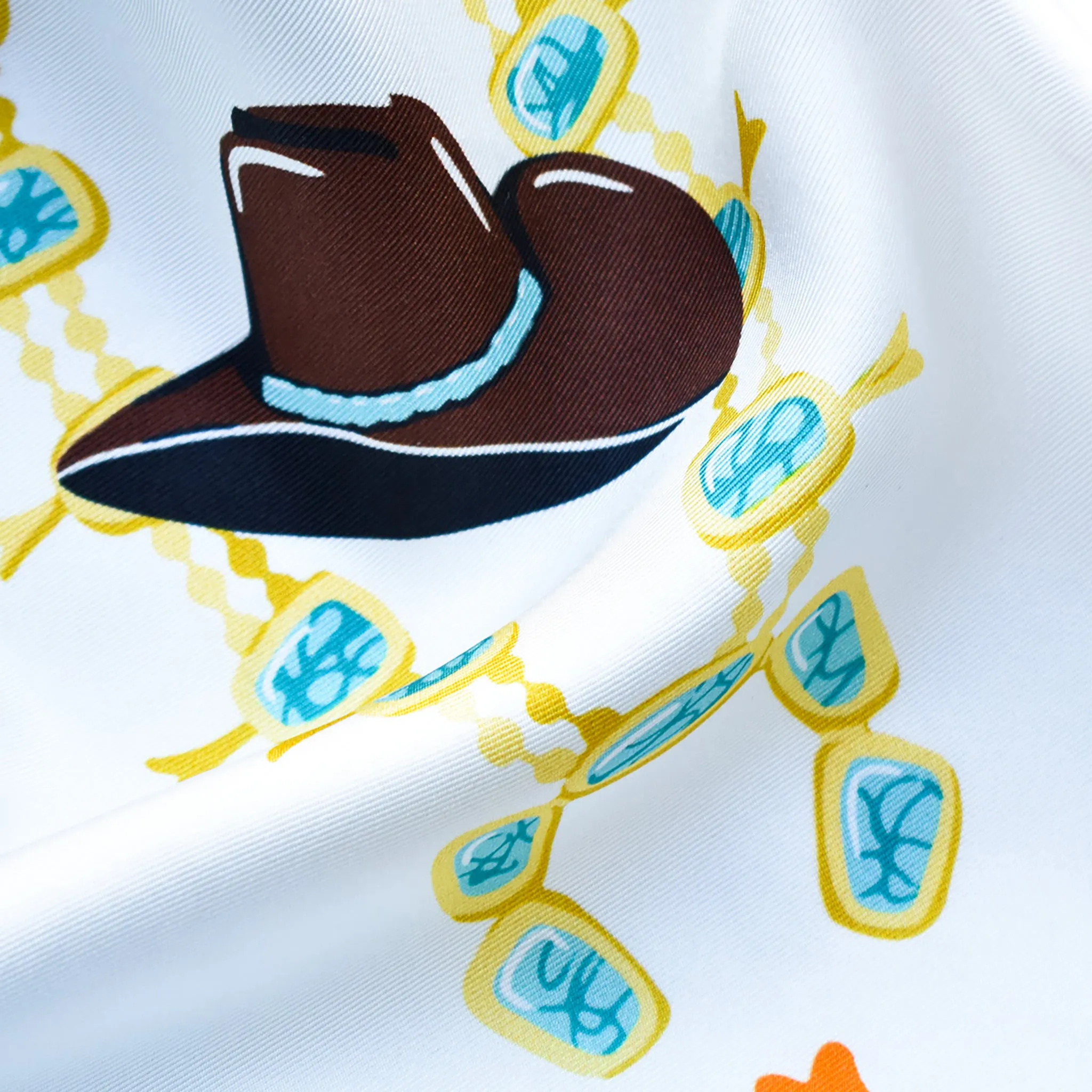 2023 Houston Rodeo Scarf - Saturday Silks x Christina Greene