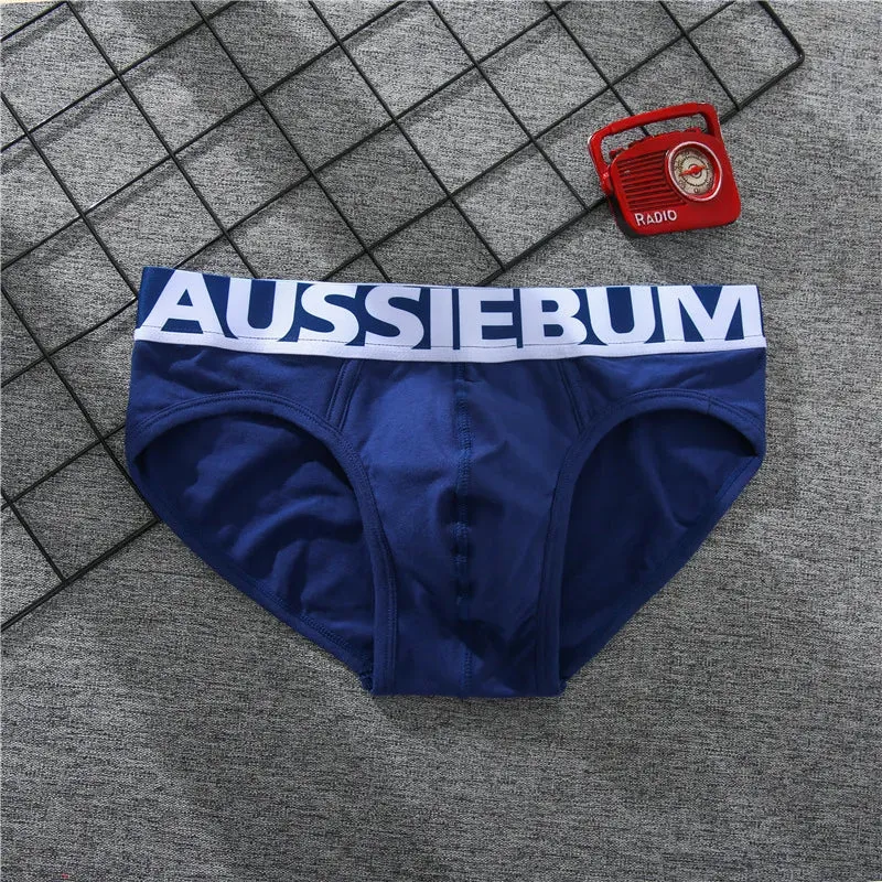 Aussiebum wide brim candy color men's underwear four corner boxer
