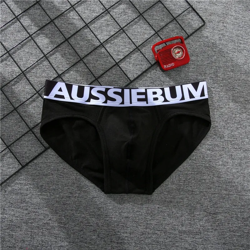 Aussiebum wide brim candy color men's underwear four corner boxer