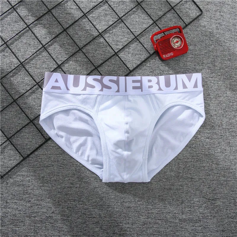 Aussiebum wide brim candy color men's underwear four corner boxer