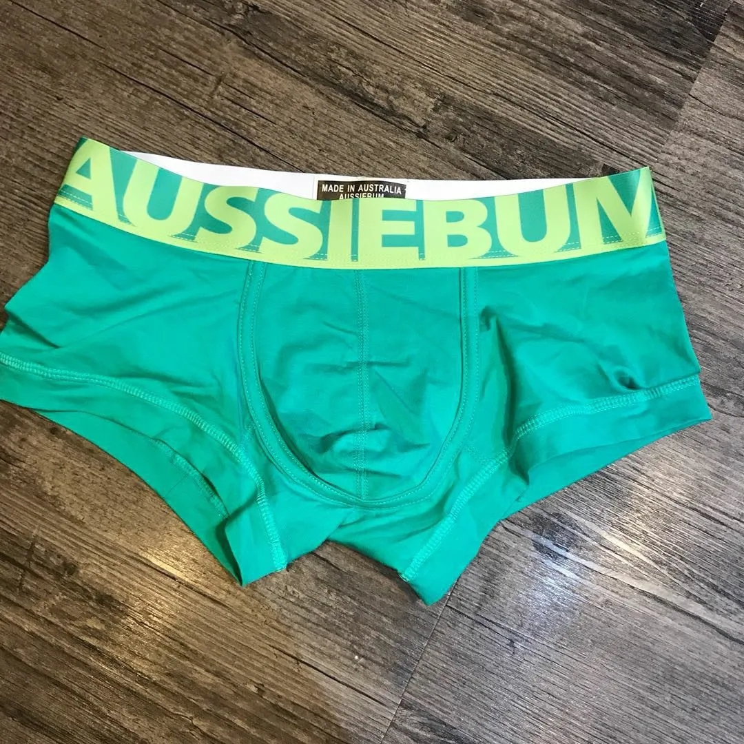 Aussiebum wide brim candy color men's underwear four corner boxer