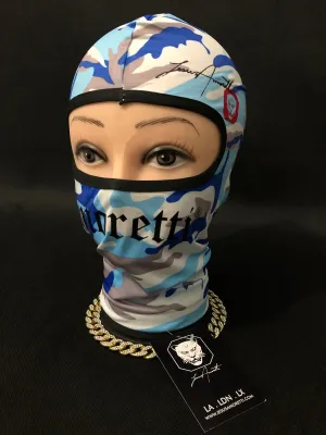Balaclava Amoretti Azul Camuflada