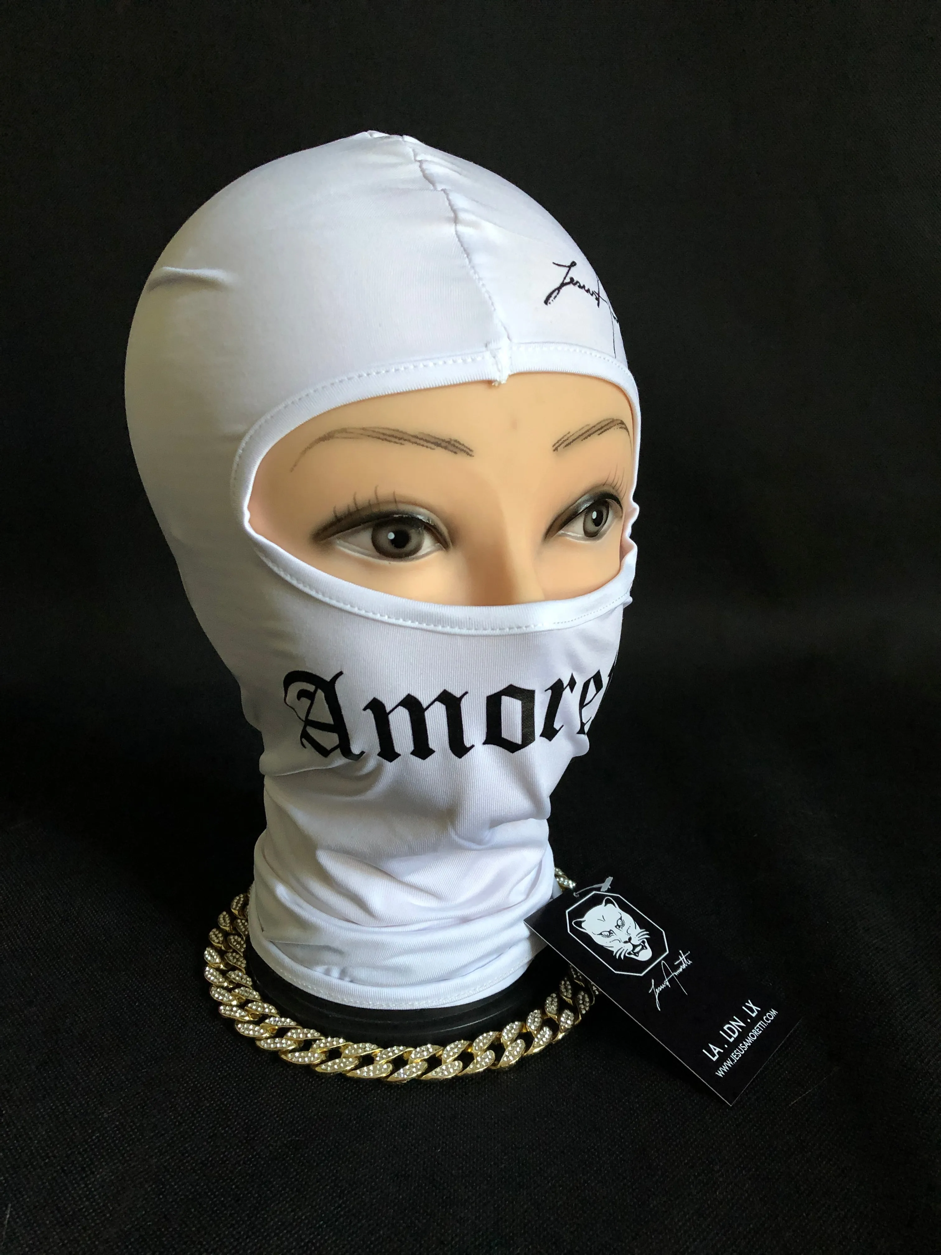 Balaclava Amoretti Branca