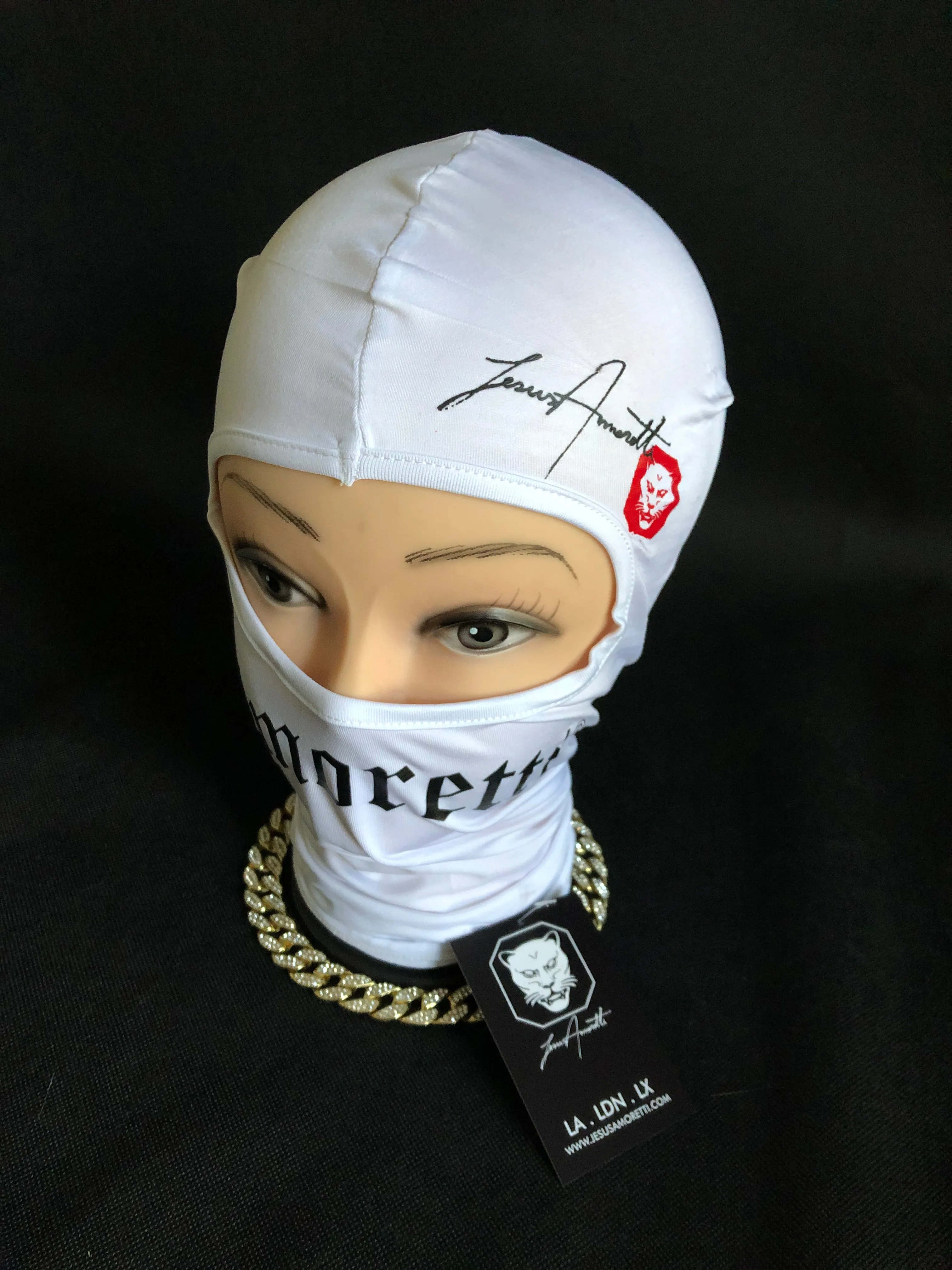 Balaclava Amoretti Branca