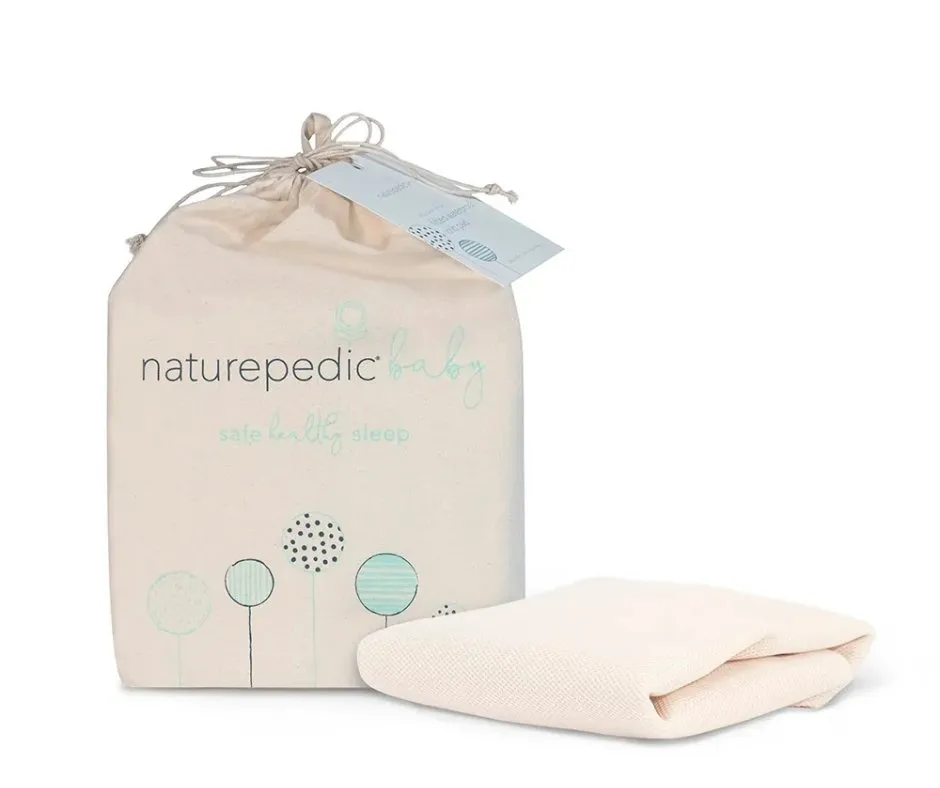 Breathable Organic Crib Mattress Cover