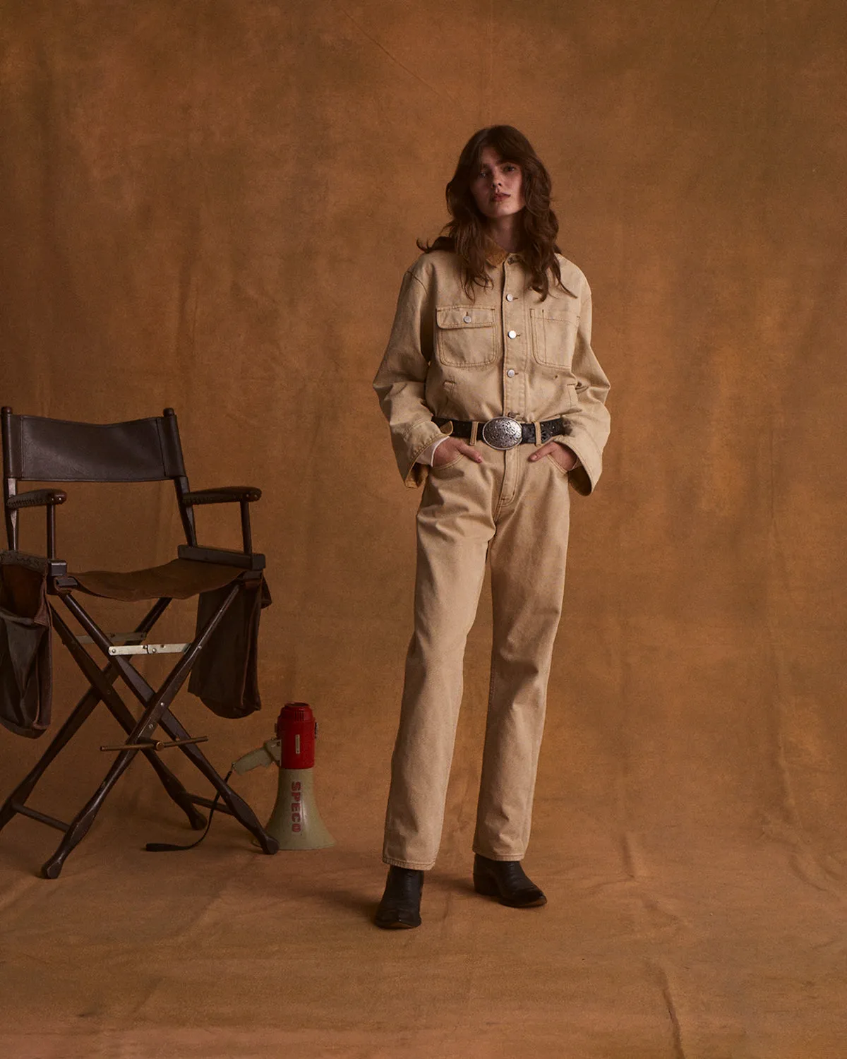 Canvas Mechanic Pants (Sand)