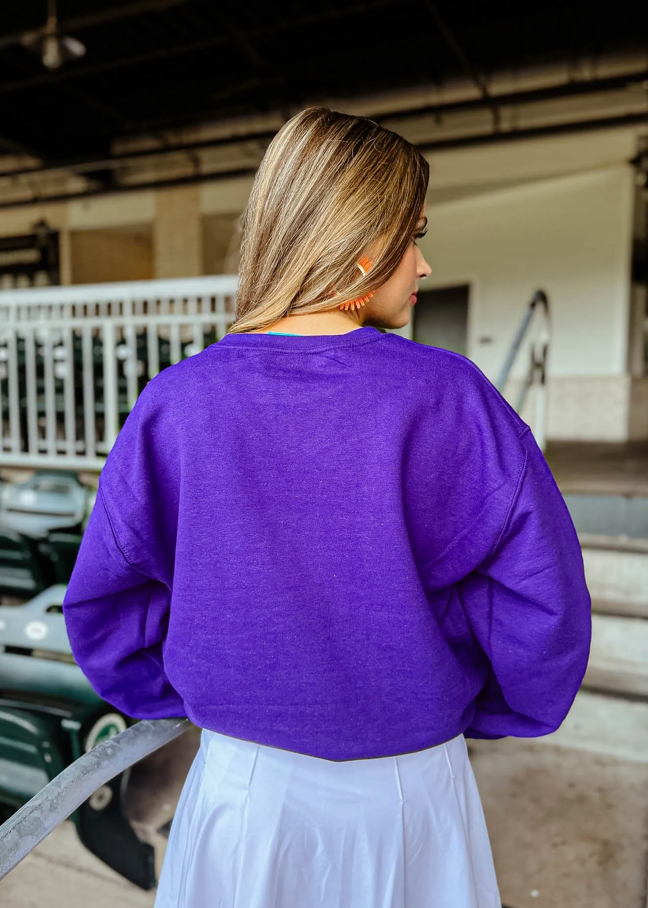 Clemson Varsity Patch Sweatshirt