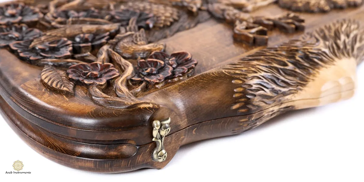 Copyrighted Premium Backgammon Deer in the Wood #AI11854