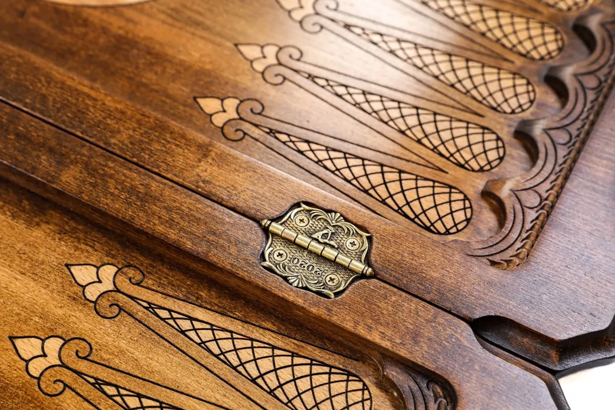 Copyrighted Premium Backgammon Deer in the Wood #AI11854