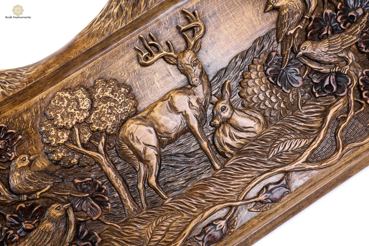 Copyrighted Premium Backgammon Deer in the Wood #AI11854