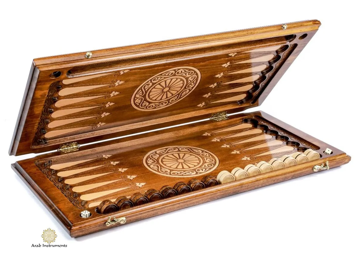 Copyrighted Premium Backgammon The Flower Skulls #AI11558