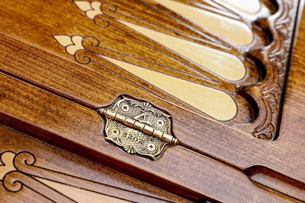 Copyrighted Premium Backgammon The Flower Skulls #AI11558