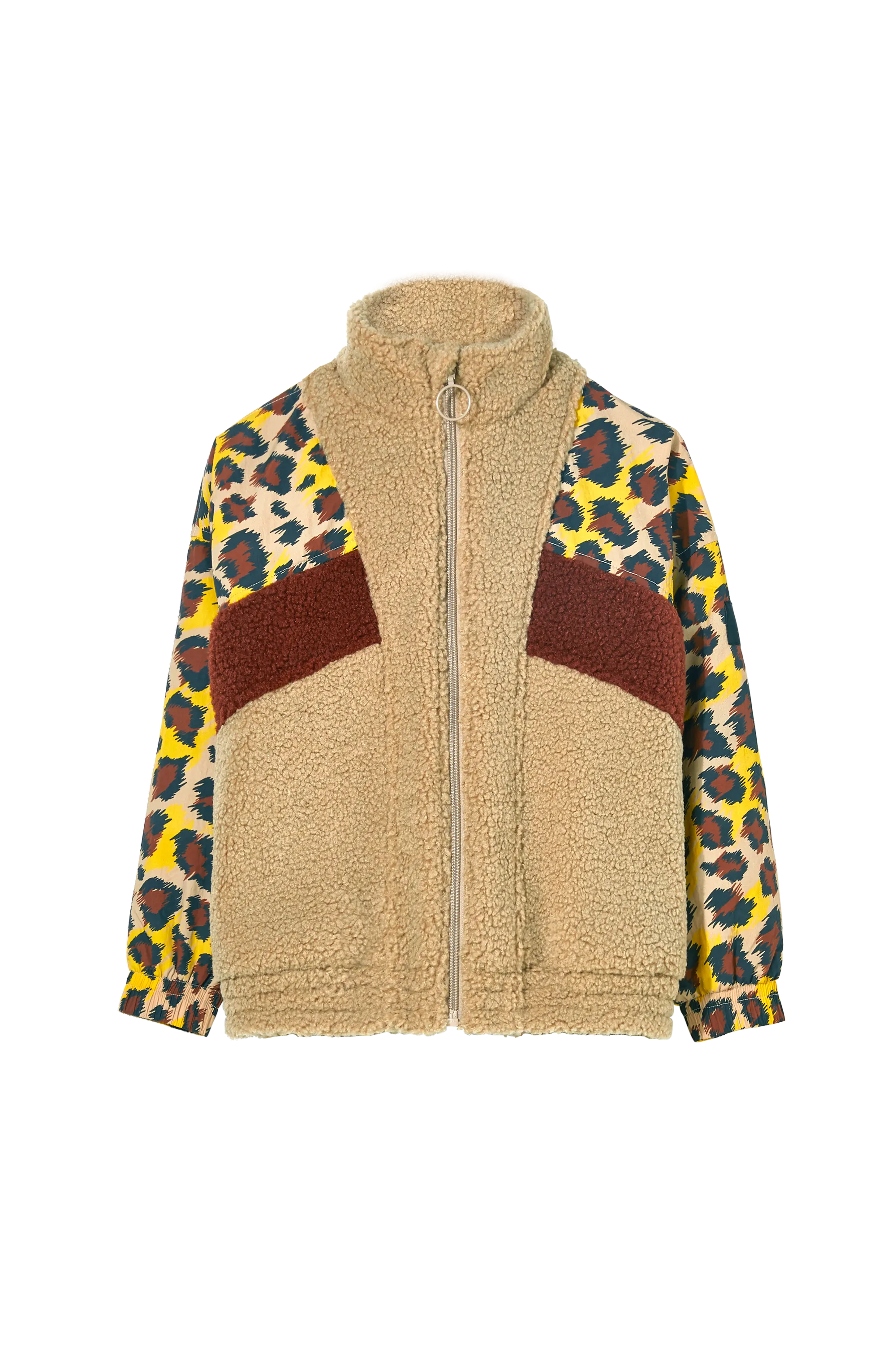 EIGHTY Latte Leopard - Tacksuit Jacket