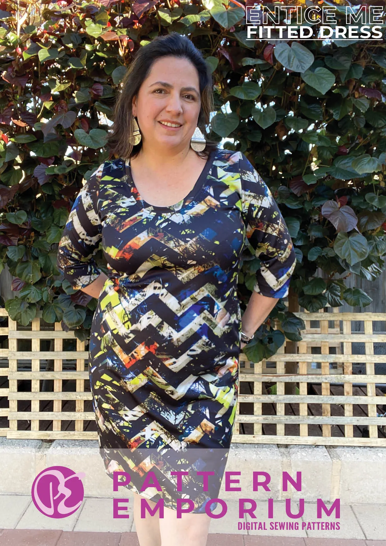Entice Me | Fitted Dress Sewing Pattern