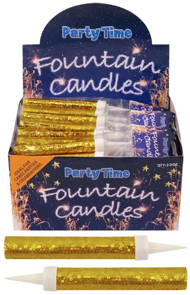 Fountain Ice Gold Sparkling  12cm