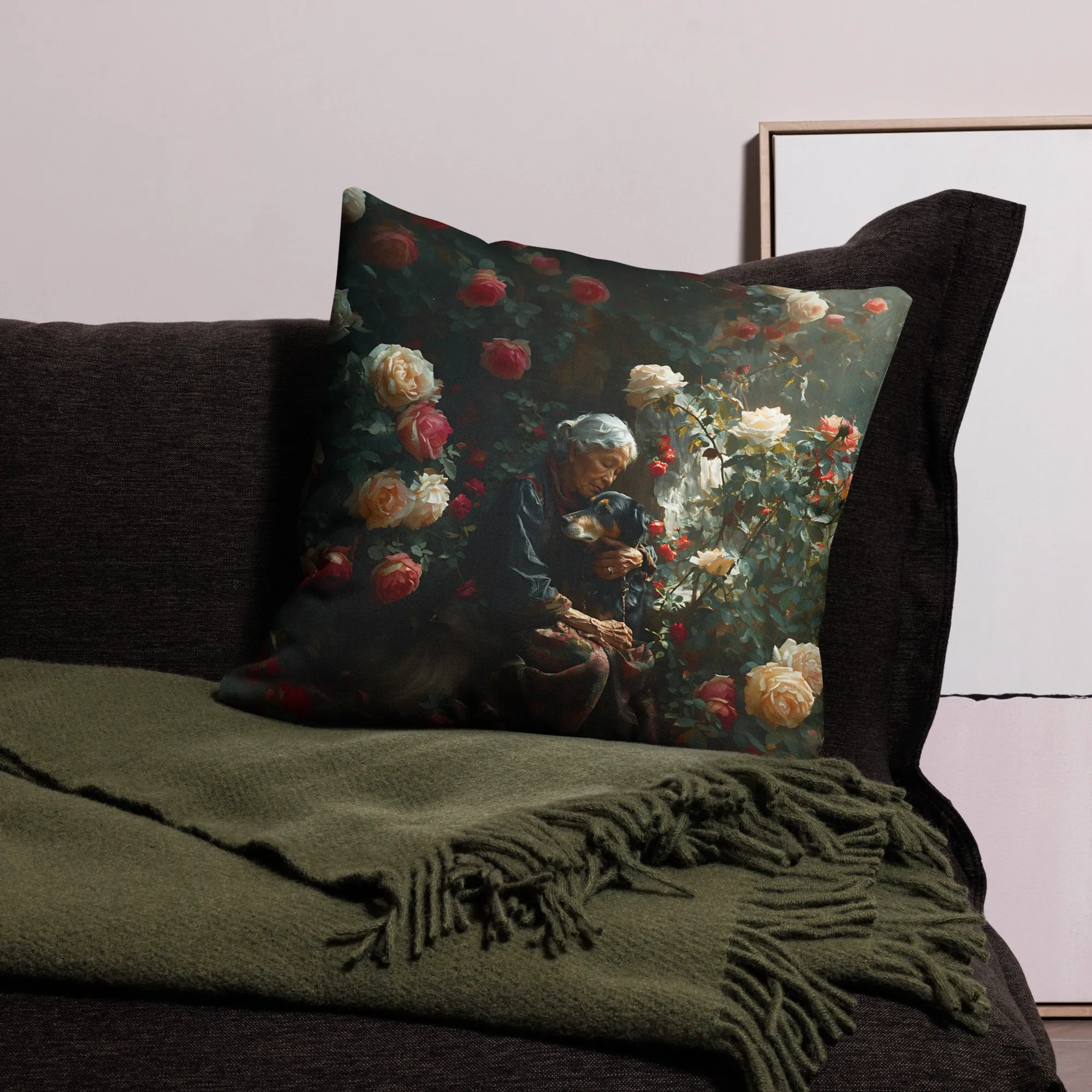Garden Grace Premium Pillow