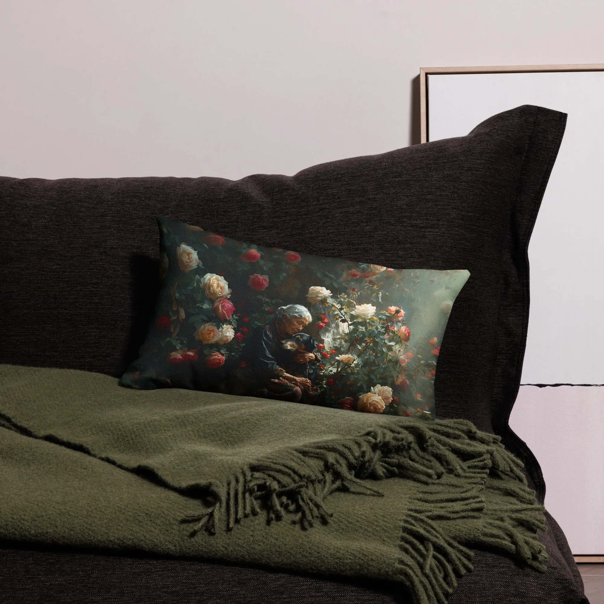 Garden Grace Premium Pillow