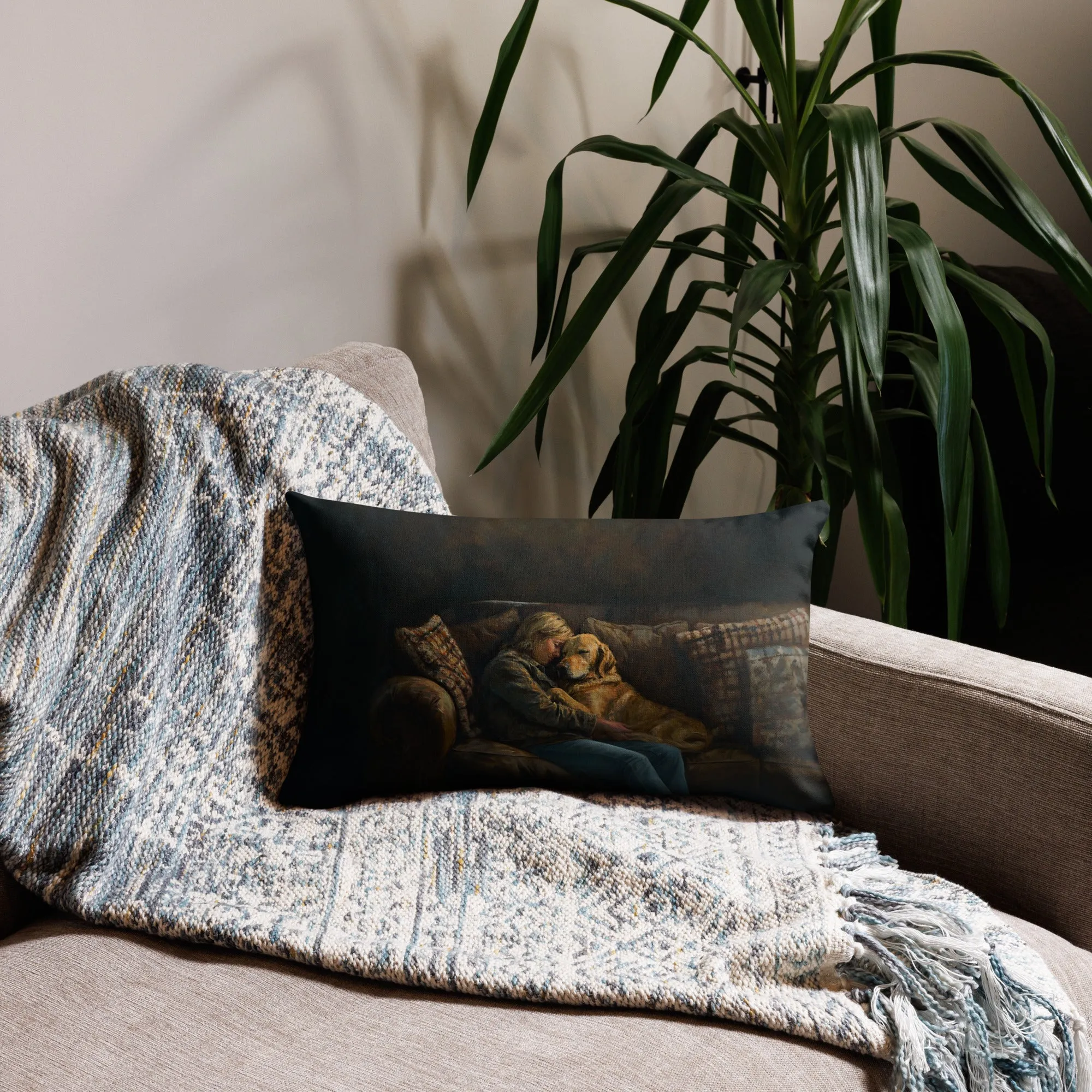 Golden Comfort Premium Pillow