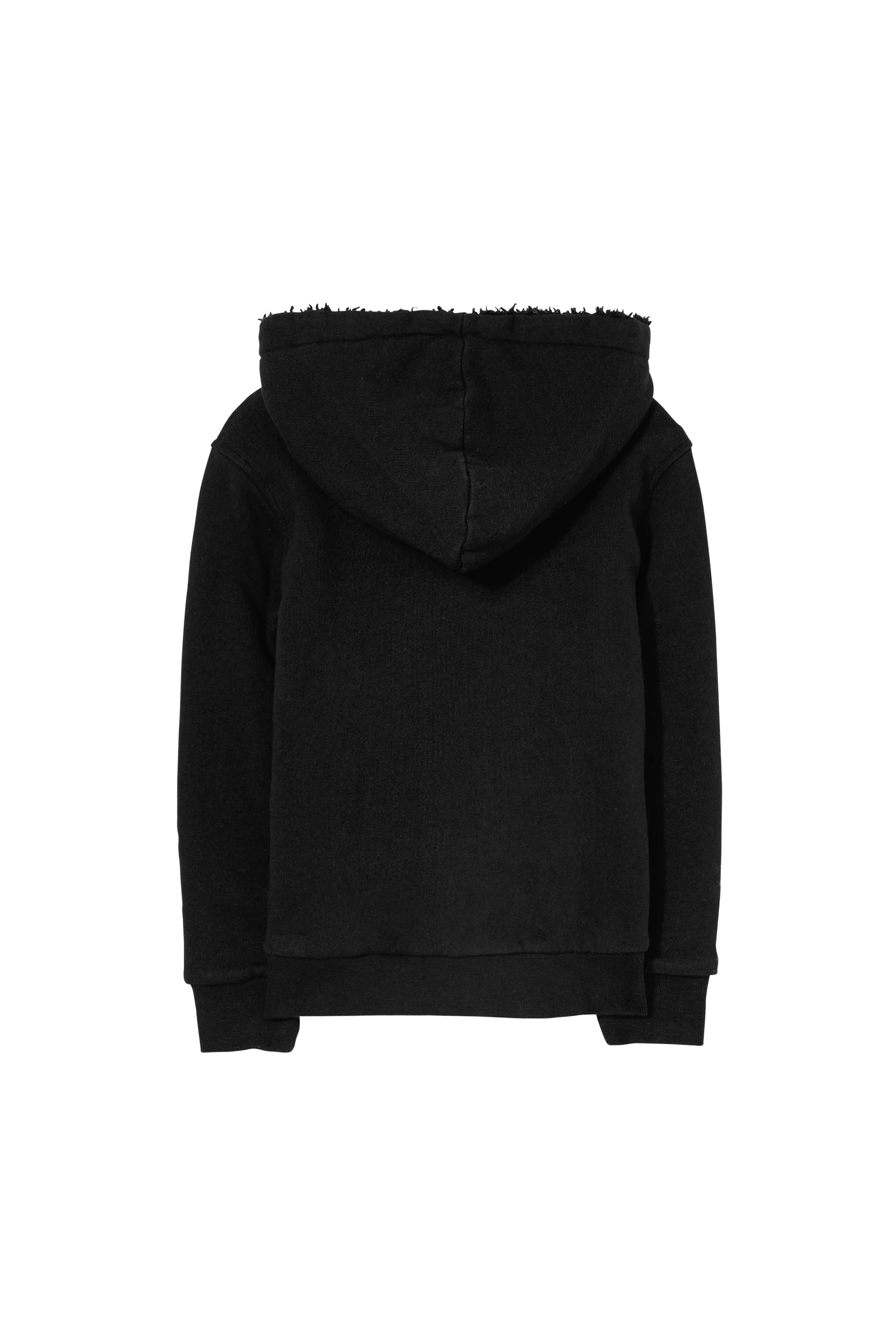 HOOPER Black - Reversible  Zipped Hoodie