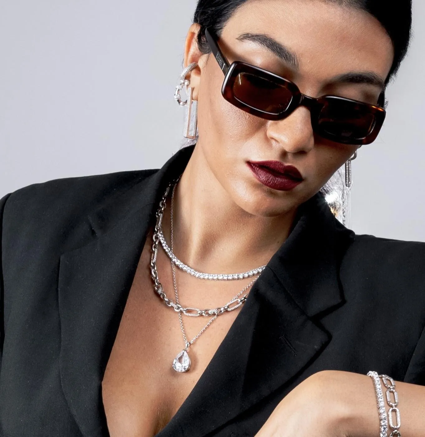 Inside-Out Glimmer Hoops