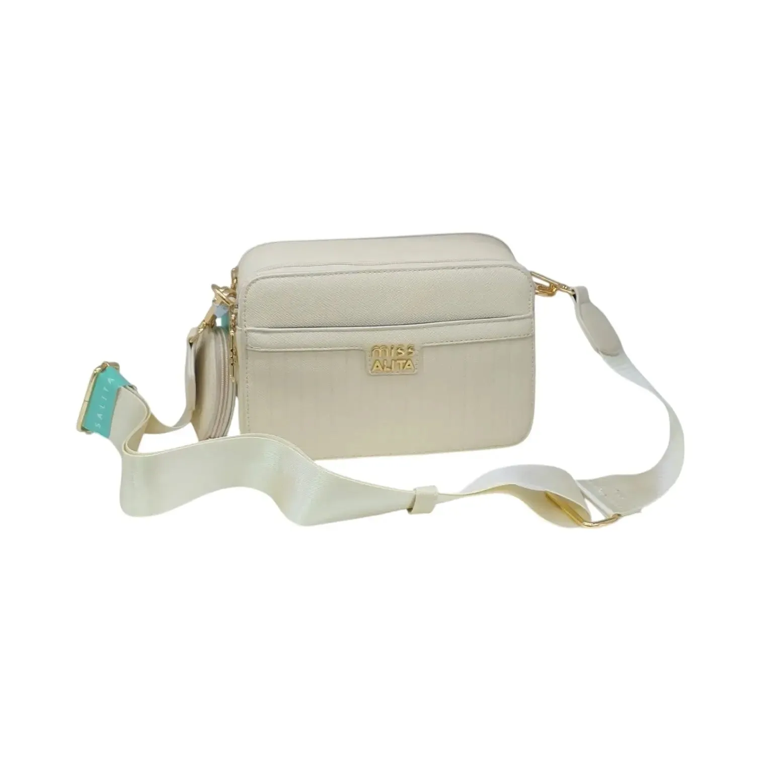 Miss Alita Minimalist Crossbody Bag with Small Pouch