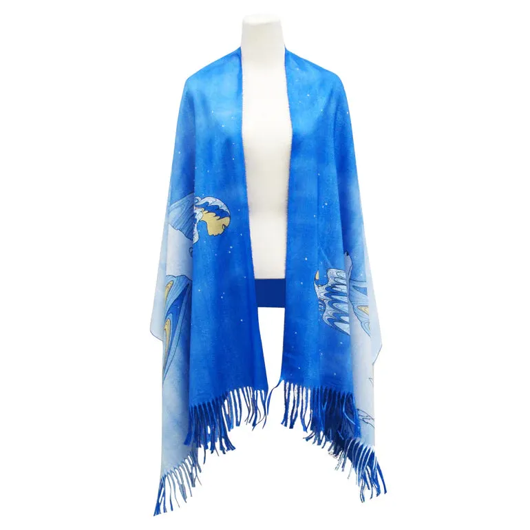 Mother Winter Eco Shawl - Artist Maxine Noel