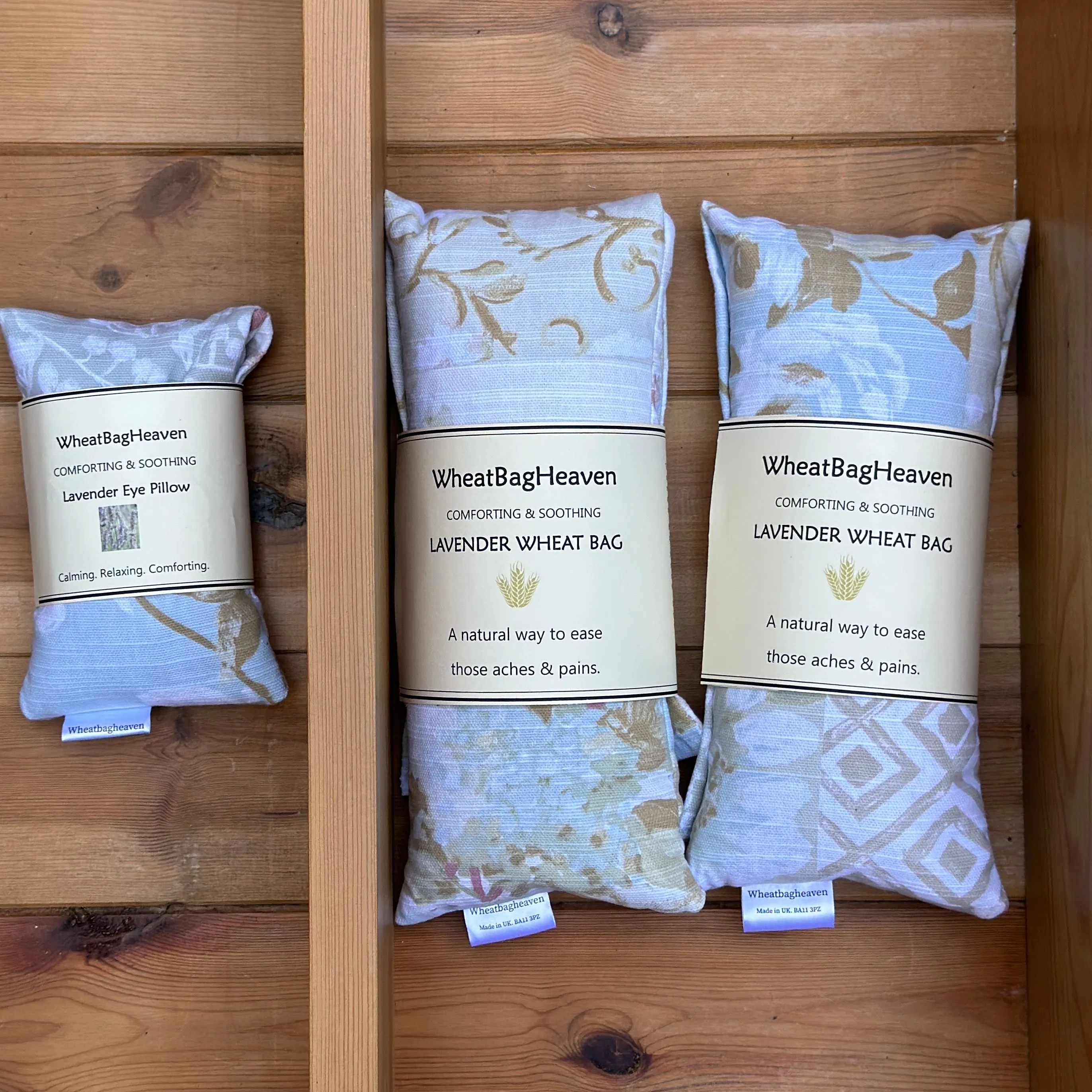 Practical lavender scented wheat bags for a relaxing stress-free lifestyle