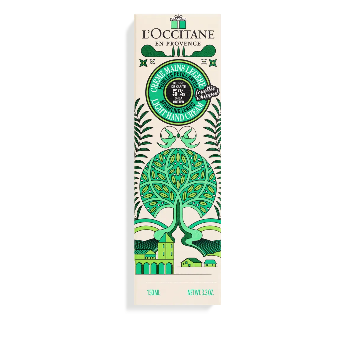 Shea Sparkling Leaves Handcreme