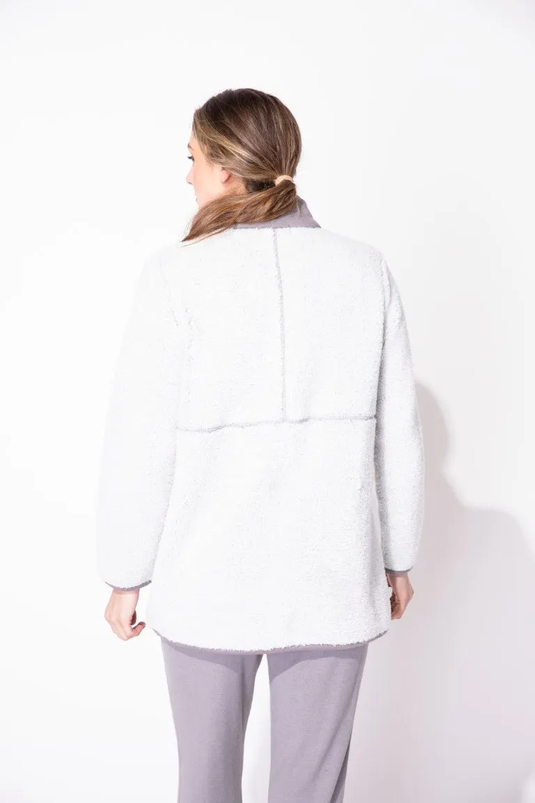 Sherpa Snap Jacket in Fog by Escape