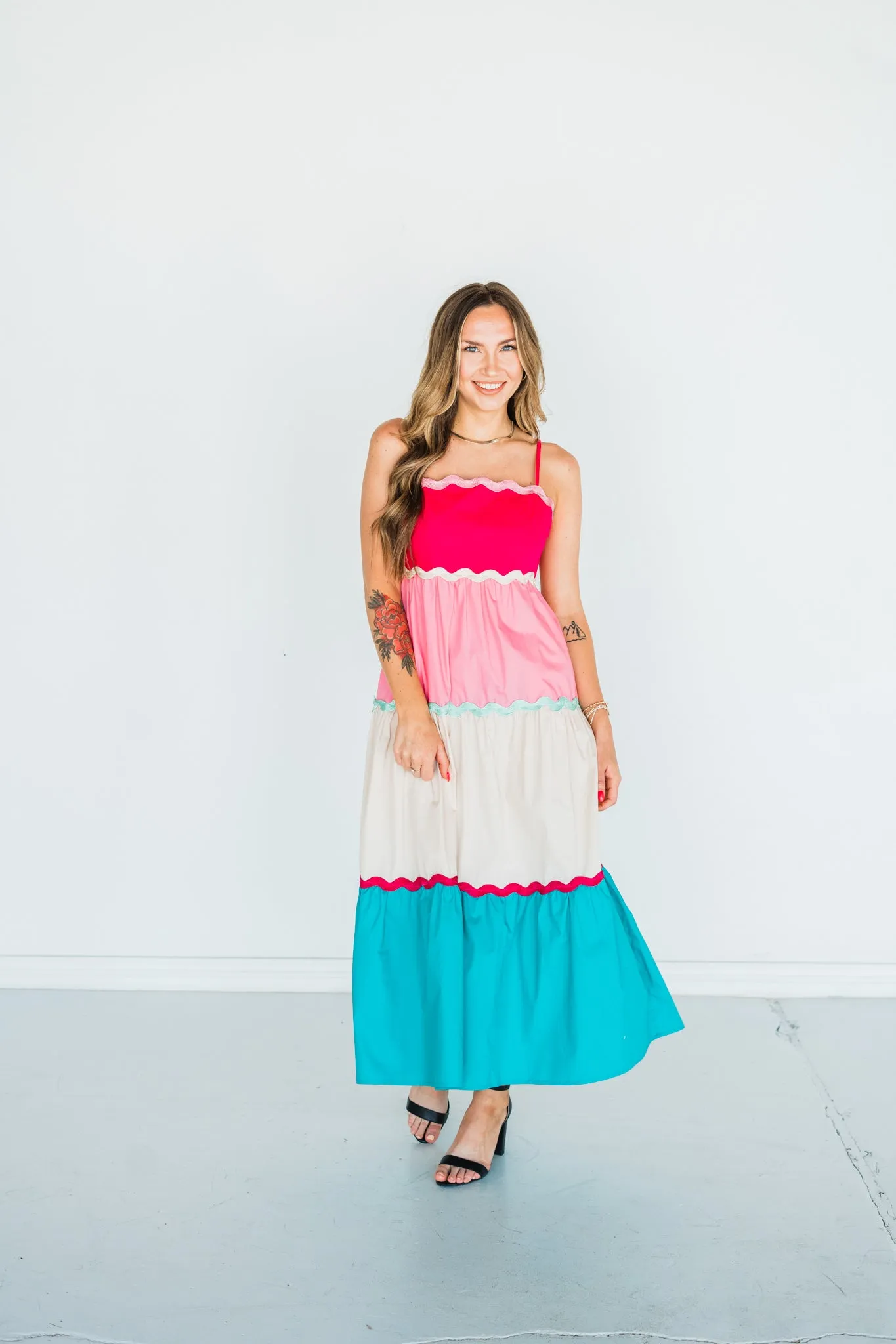 Sun Lovin' Barbie Maxi Dress