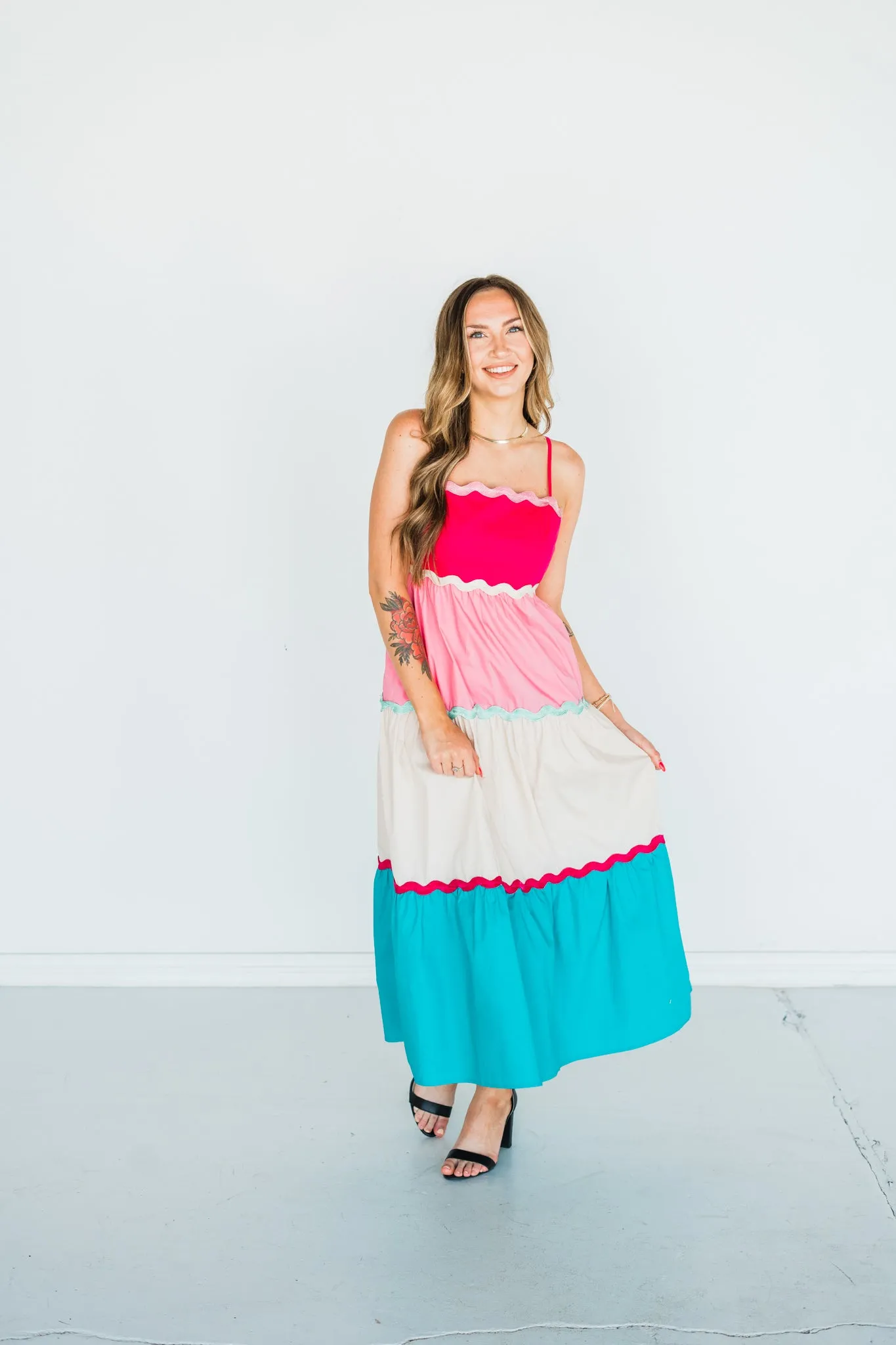 Sun Lovin' Barbie Maxi Dress