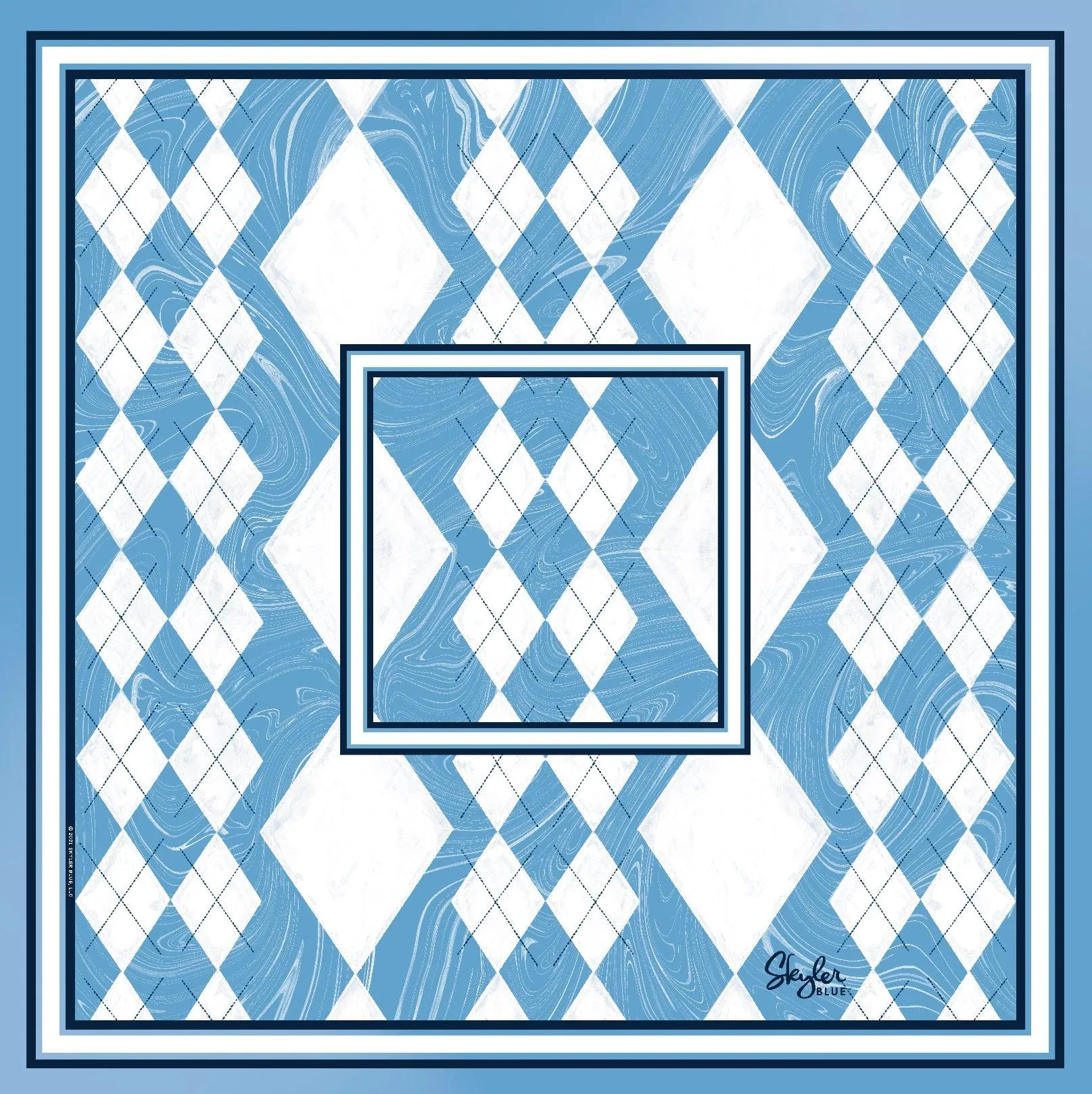 The Chapel Hill Scarf 24in