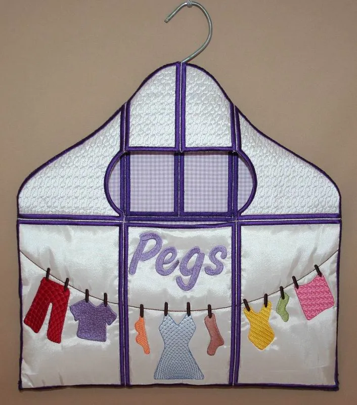 Washday Peg Bag