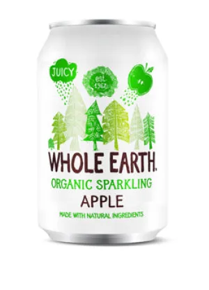 Whole Earth Organic Sparkling Apple 330ml